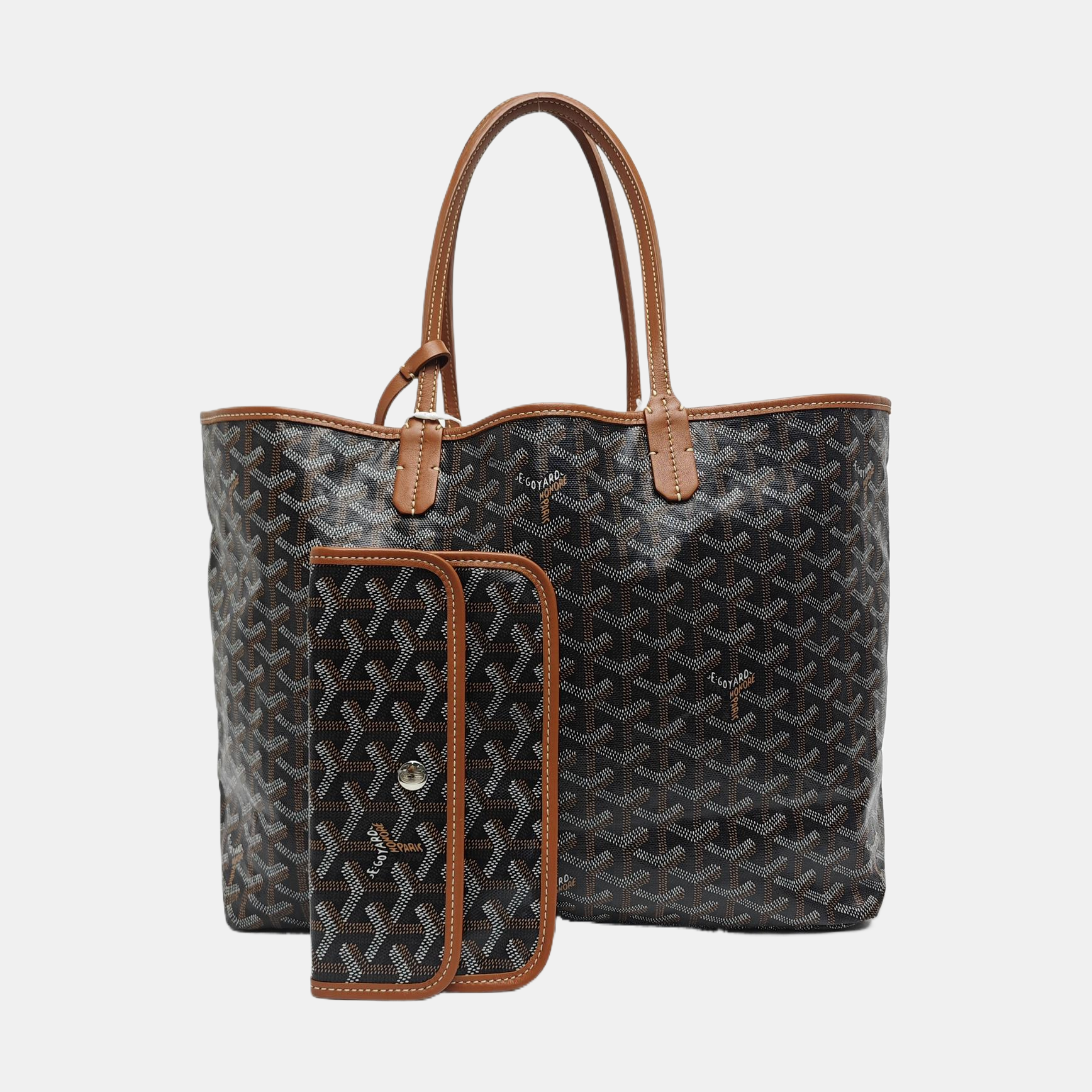Saint Louis PM Coated Canvas Black