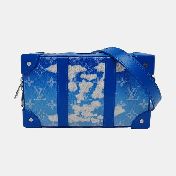 WALLET TRUNK Monogram Coated Canvas Blue