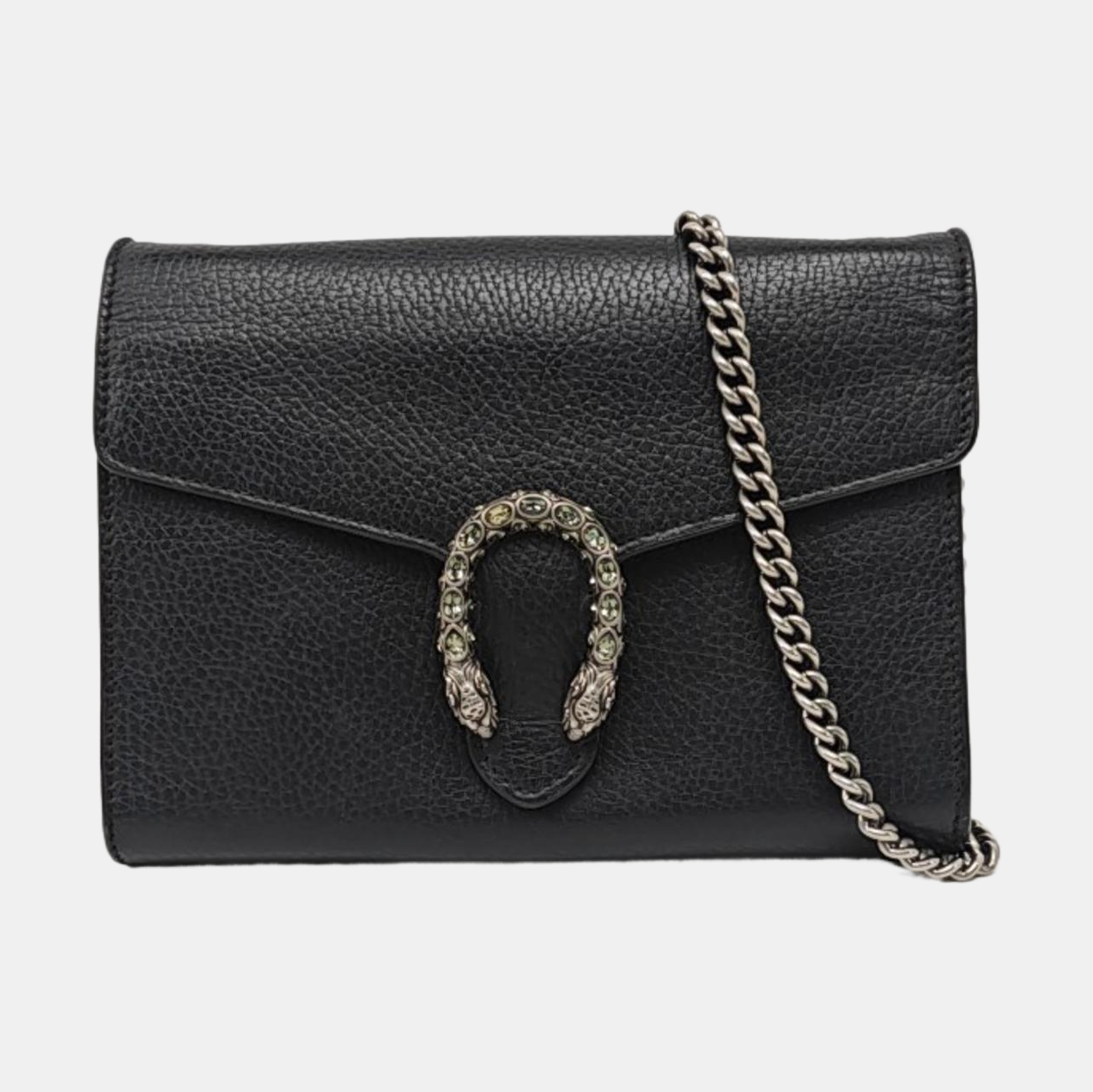 Authenticated pre-owned  Dionysus Mini Calfskin Black - Shoulder Bag at Looply
