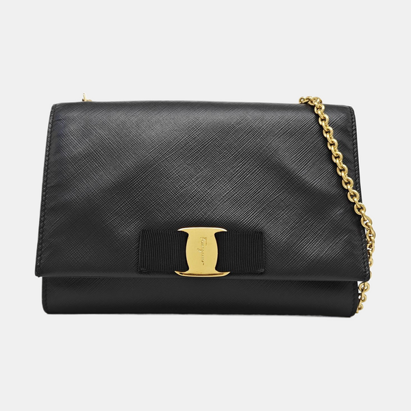 Ginny Calfskin Black