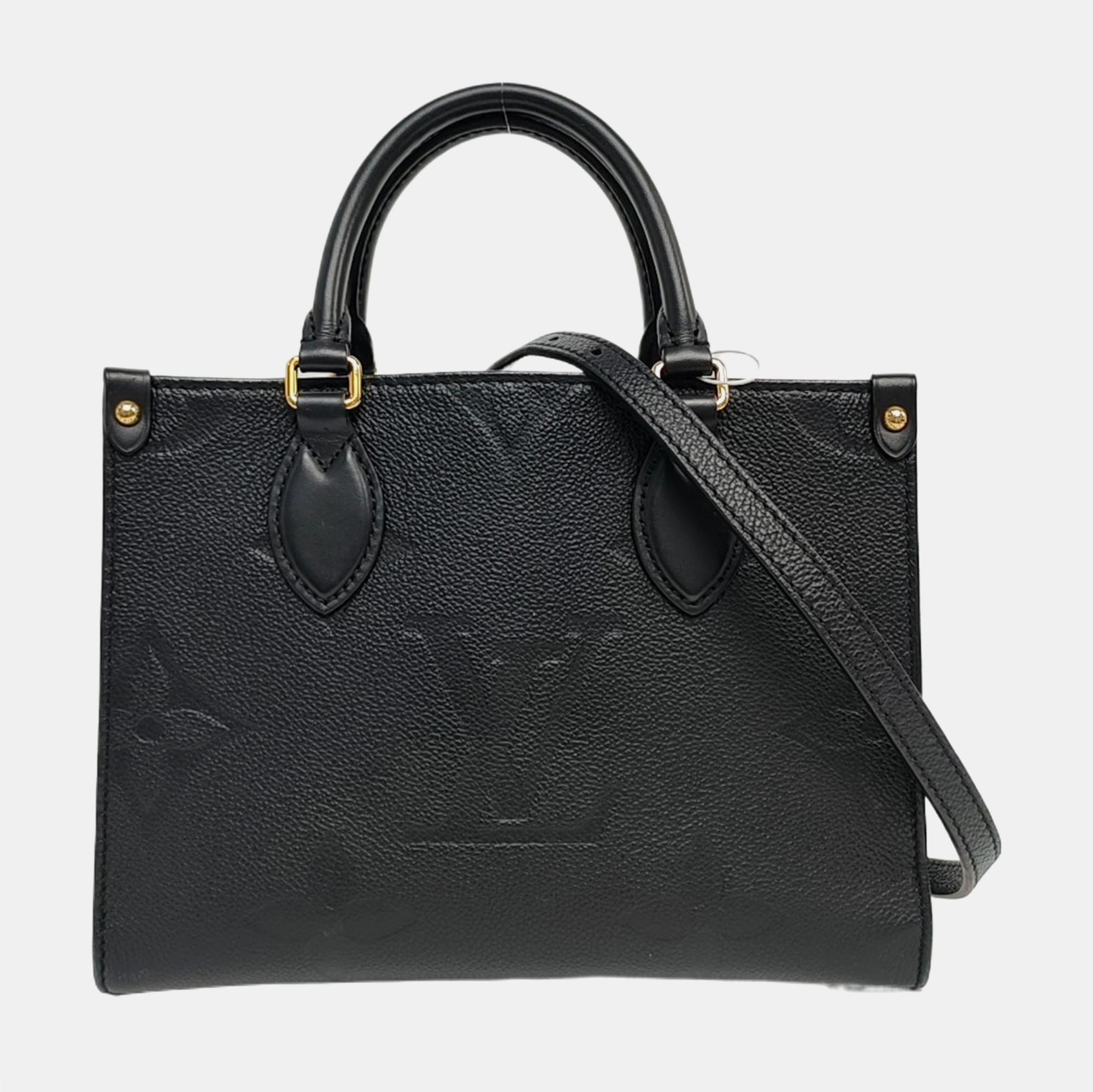 ONTHEGO PM Monogram Calfskin Black
