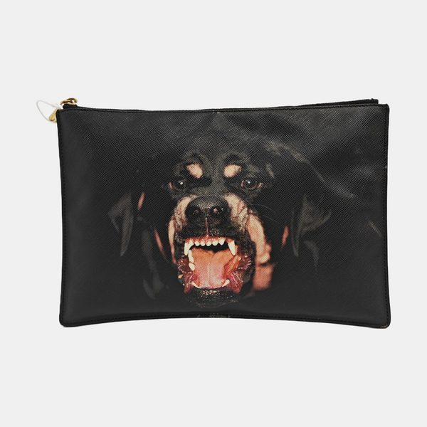 Calfskin Clutch Black