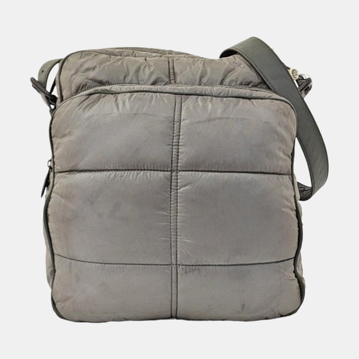 Quilted Nylon Gray