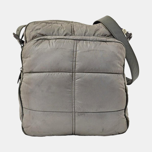 Quilted Nylon Gray