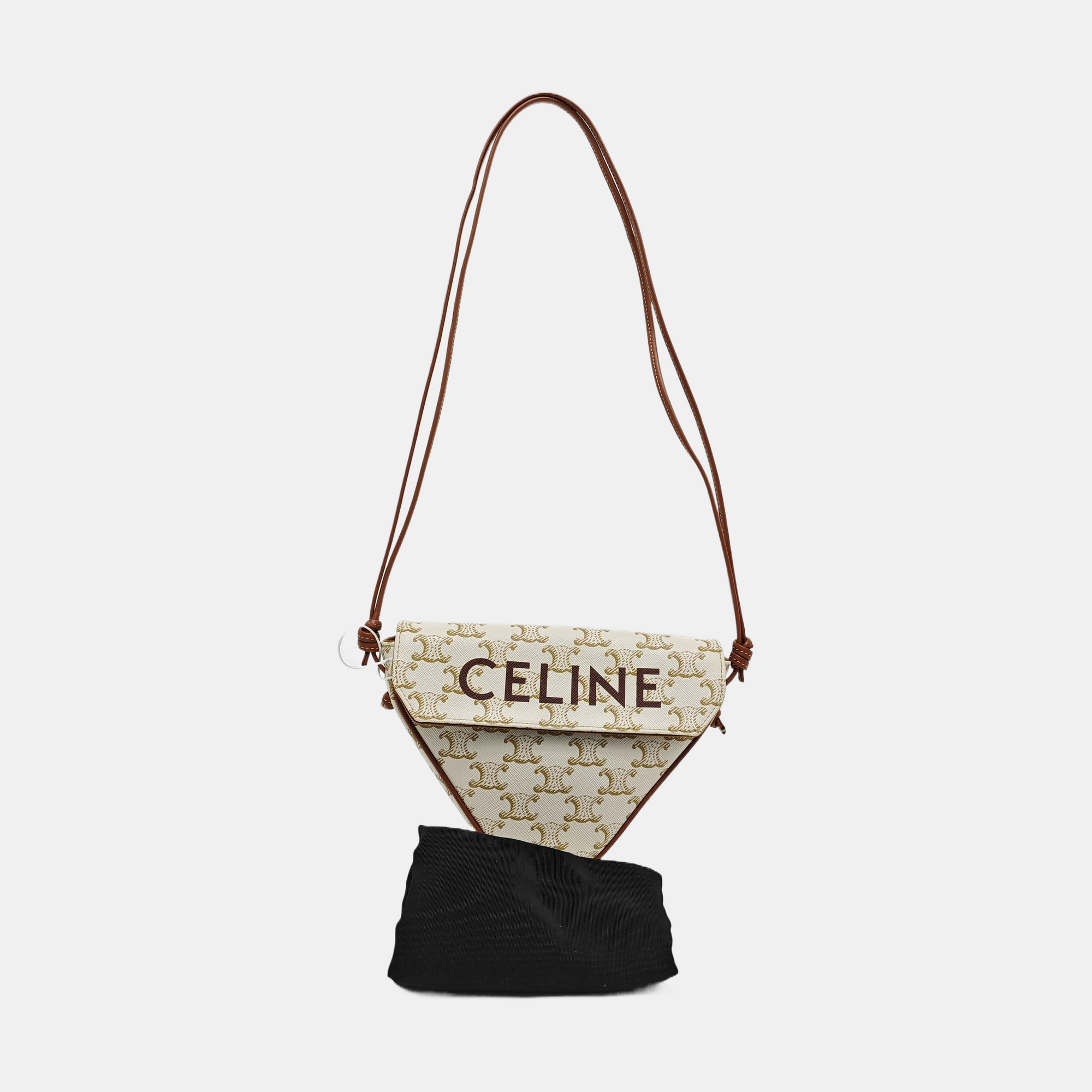 TRIANGLE Coated Canvas Brown