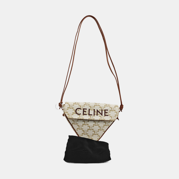 TRIANGLE Coated Canvas Brown