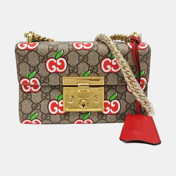 Padlock Small Monogram Coated Canvas Multicolor