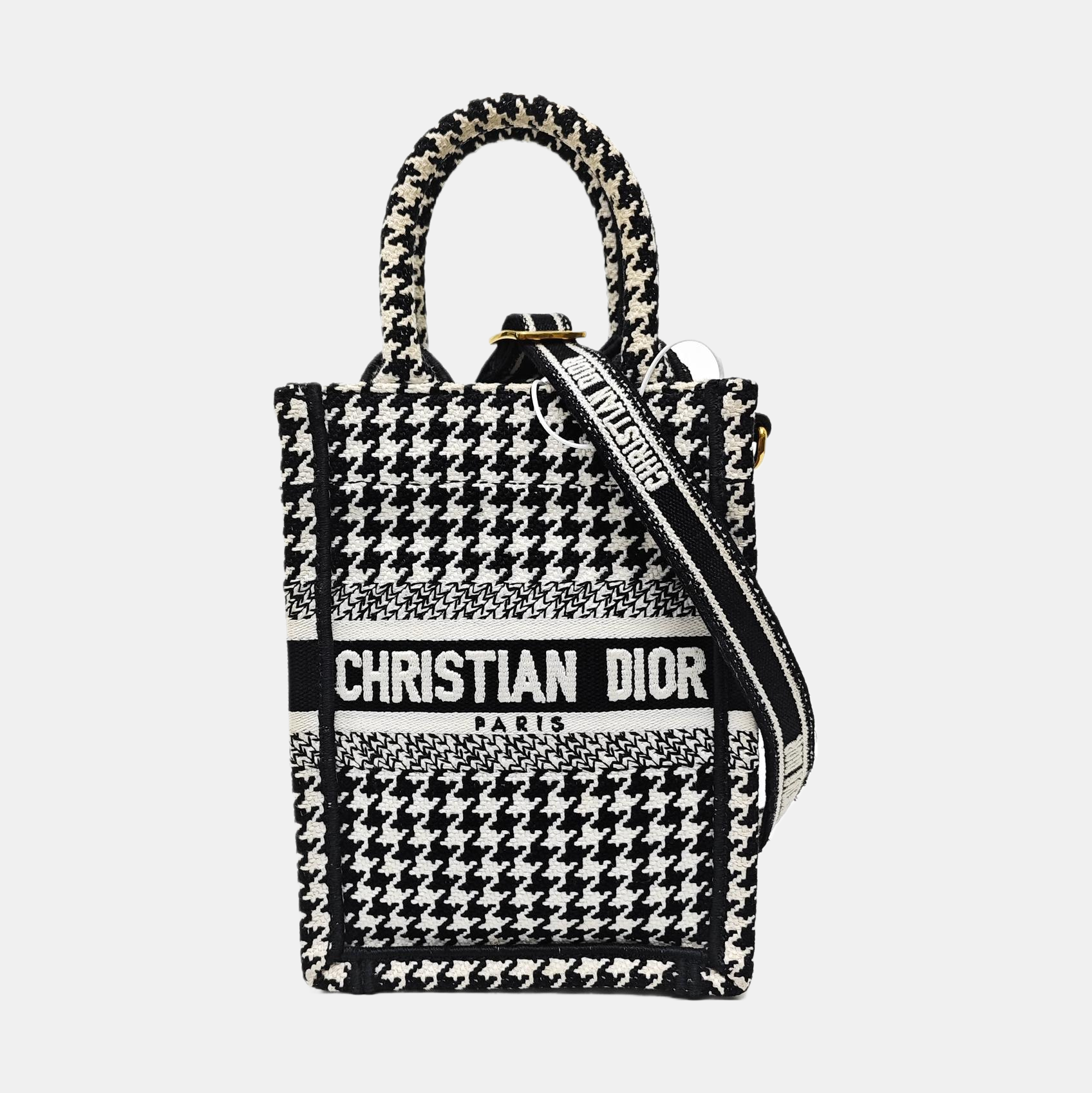 Book Tote Mini Canvas Black