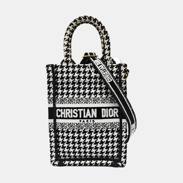 Book Tote Mini Canvas Black