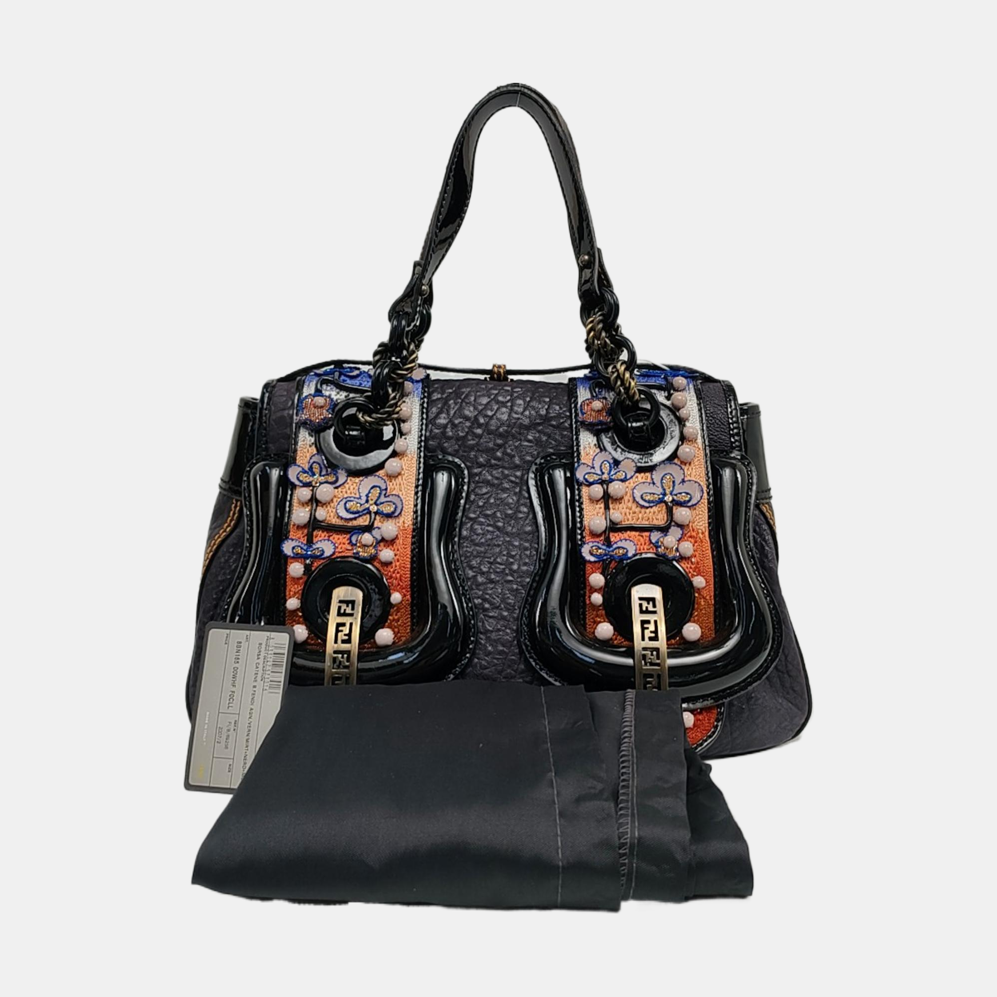 B Bag Calfskin Blue