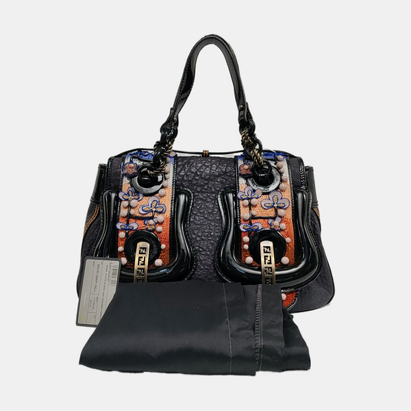 B Bag Calfskin Blue