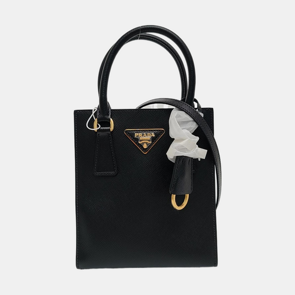 Authenticated pre-owned  Galleria Leather Black - Shoulder Bag at Looply
