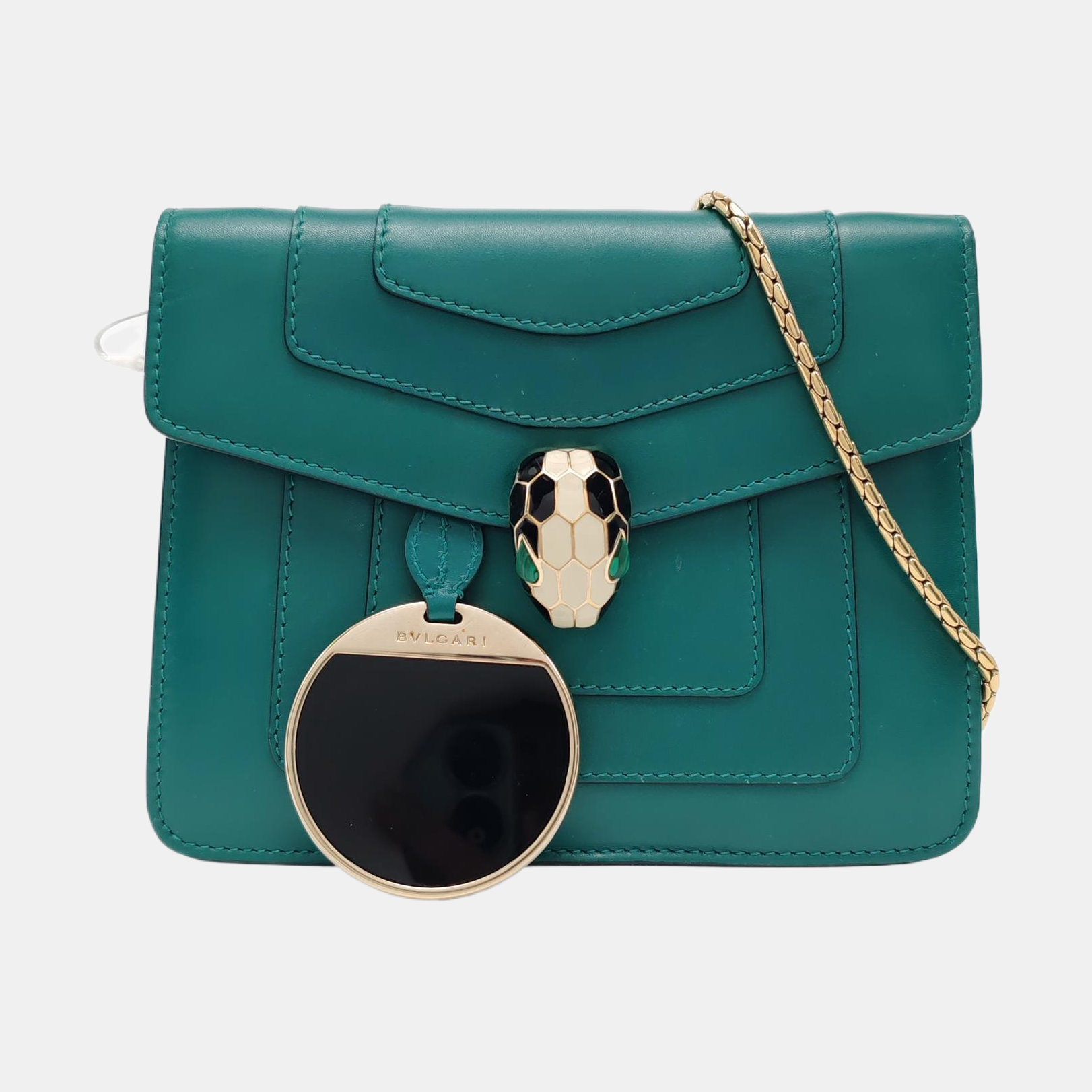 SERPENTI FOREVER Small Calfskin Green