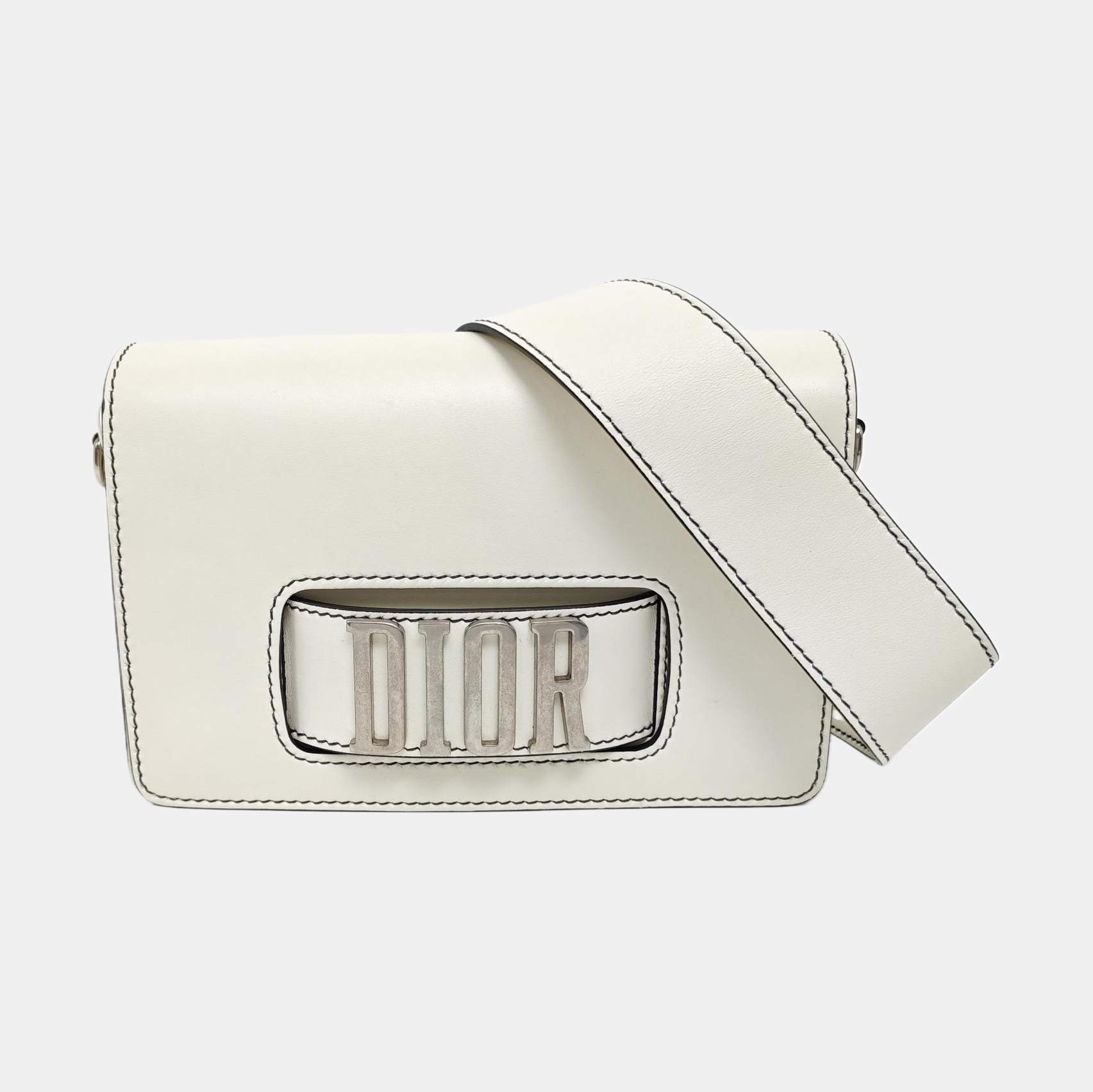 J'adior Calfskin White