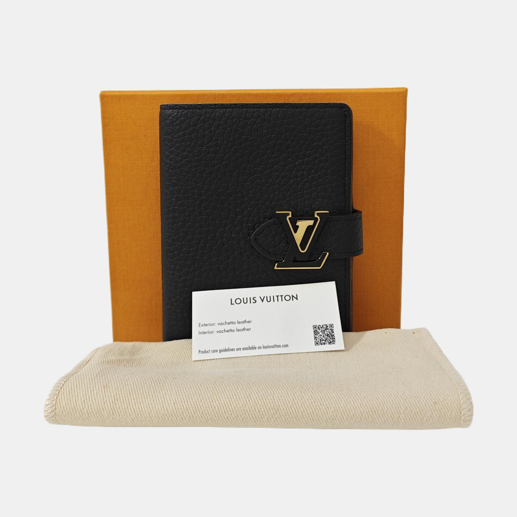 Calfskin Wallet Black