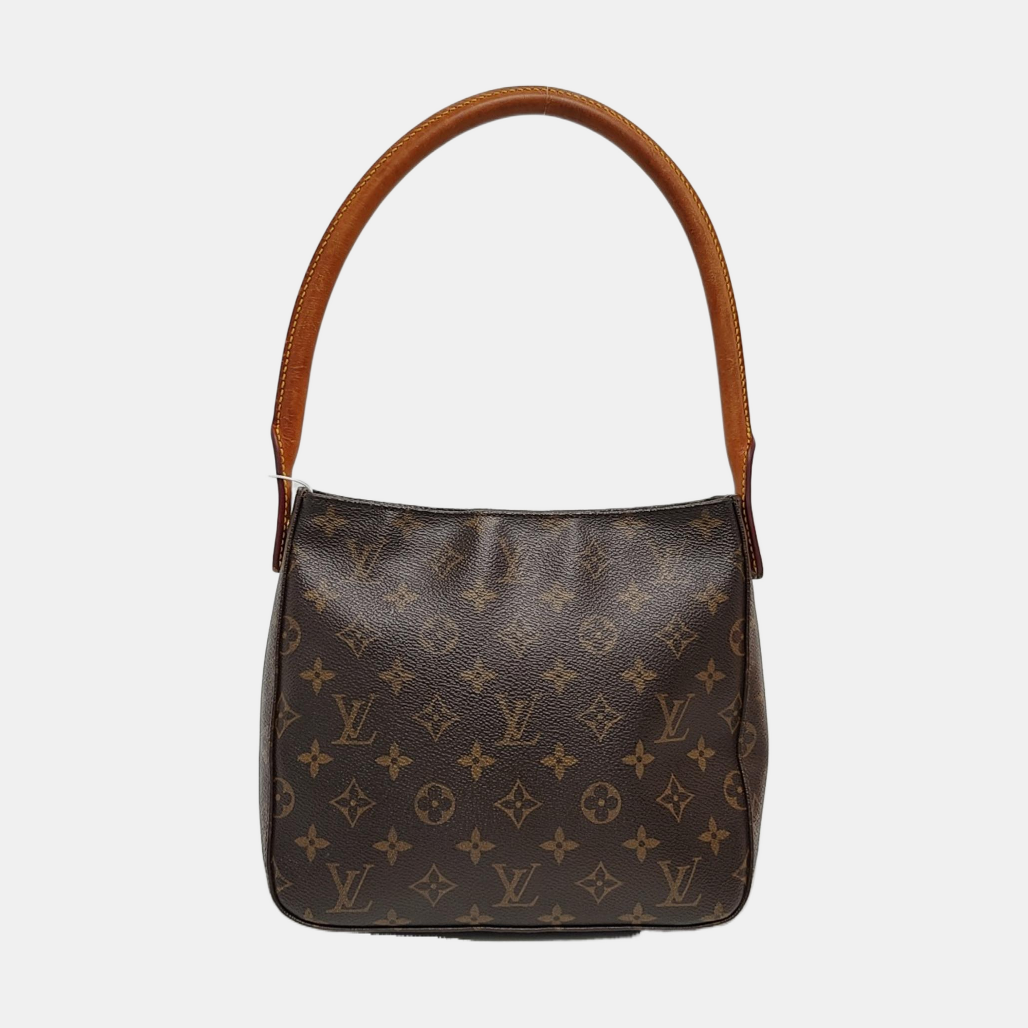 LOOPING MM Monogram Coated Canvas Brown