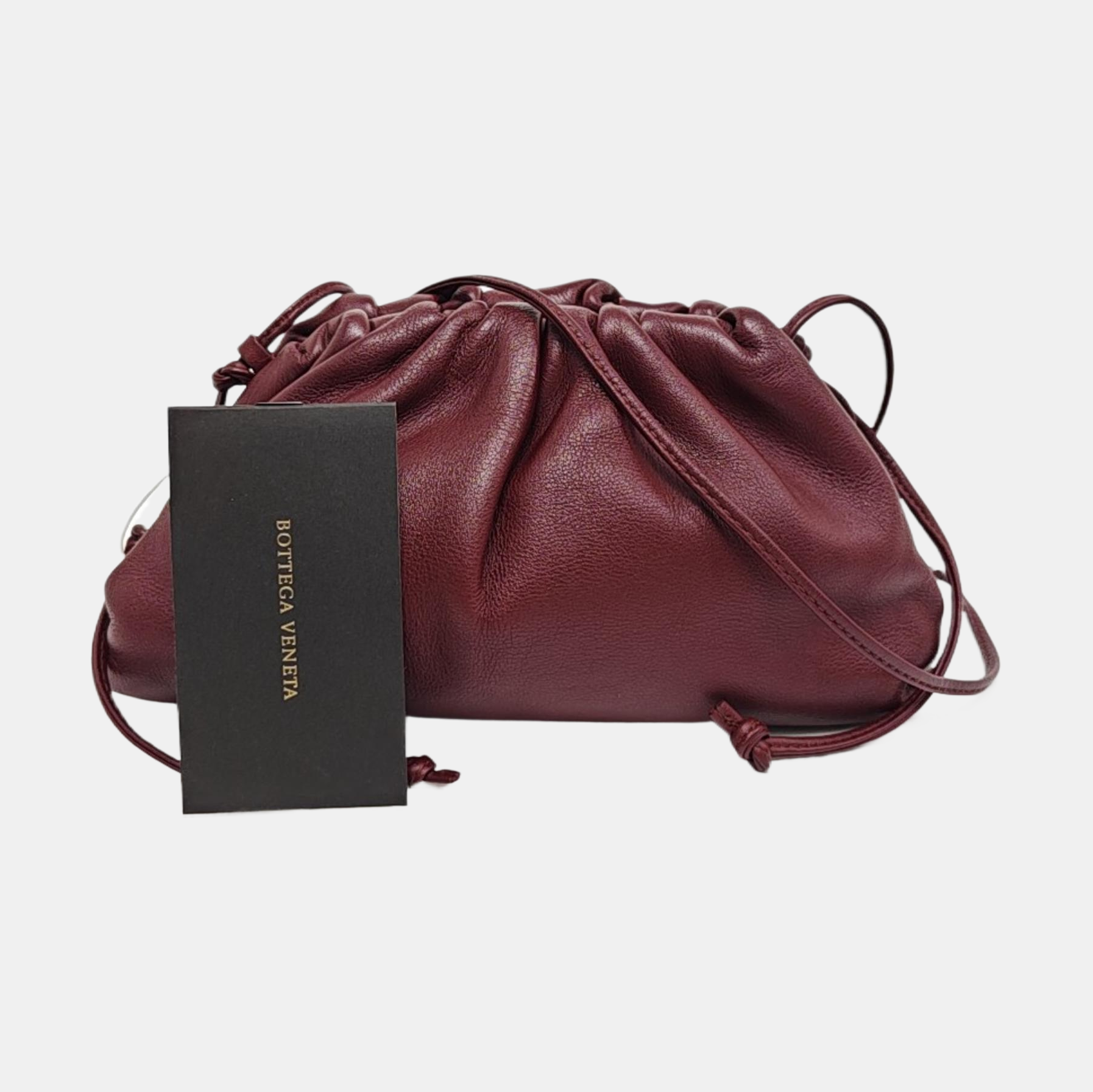 The Pouch Mini Calfskin Red