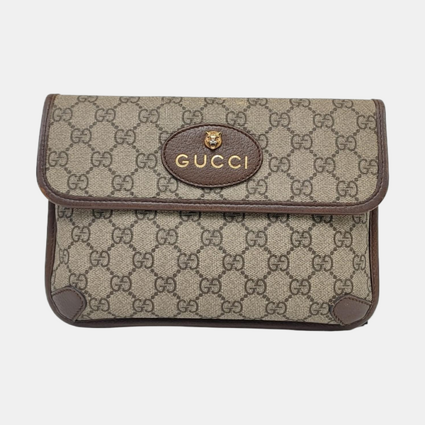 Neo Vintage Monogram Coated Canvas Beige