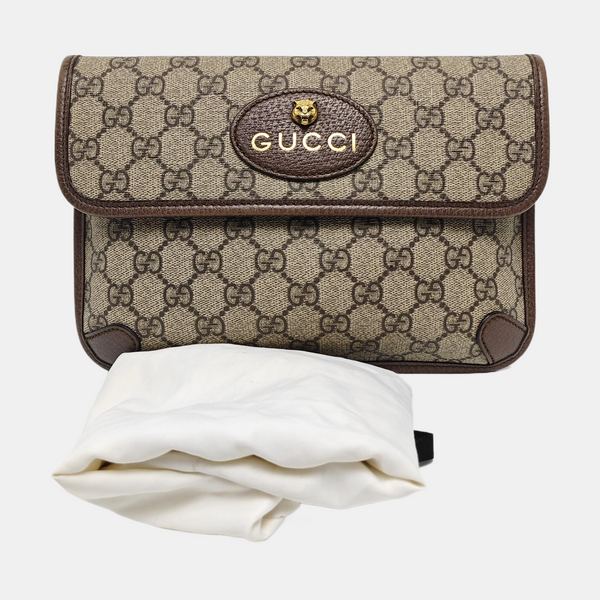 Neo Vintage Monogram Coated Canvas Beige