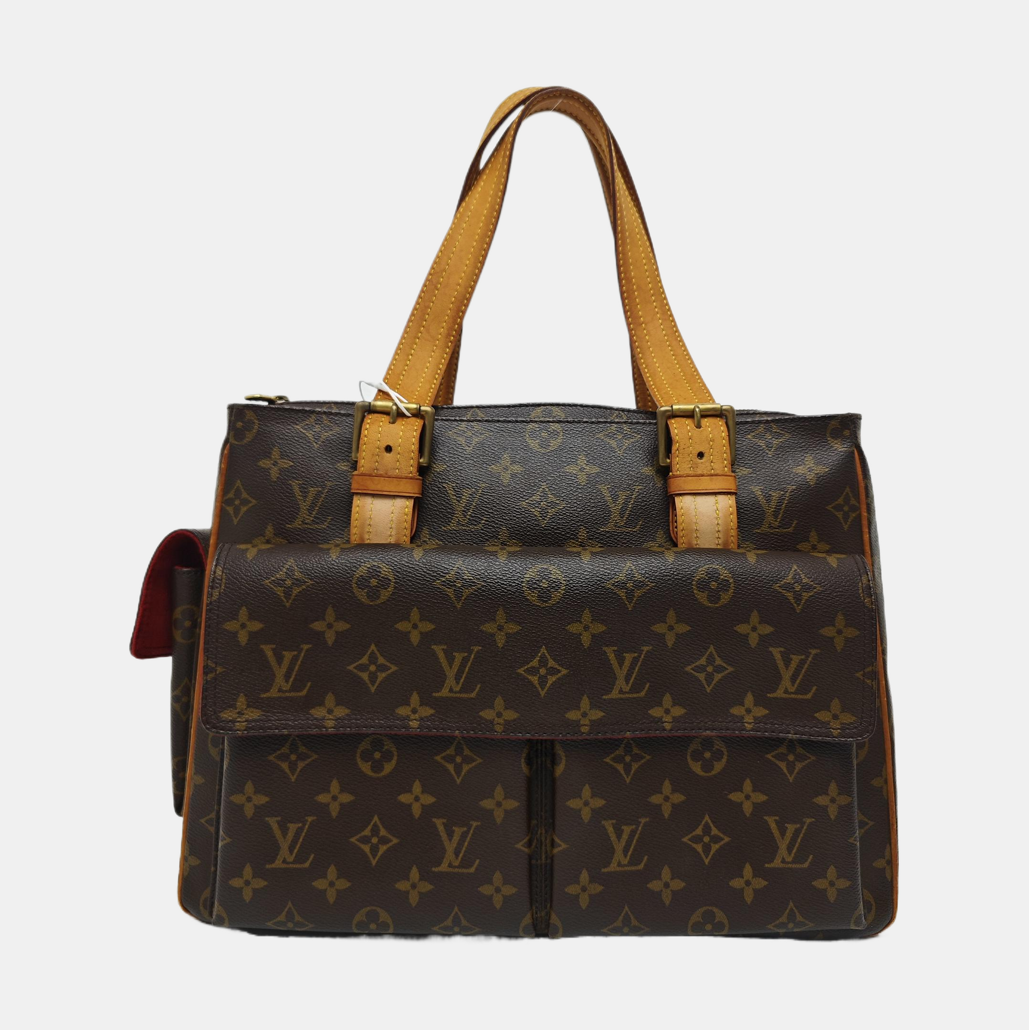 MULTIPLE Monogram Coated Canvas Brown
