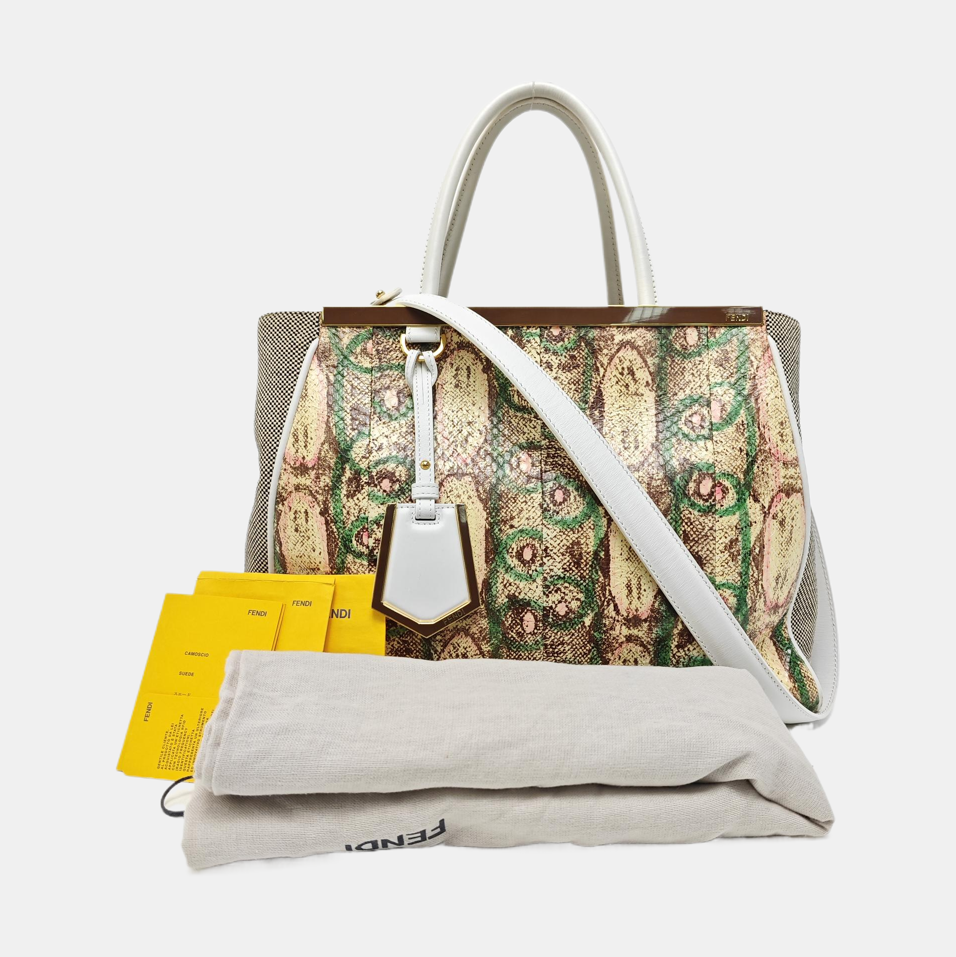 Python Shoulder Bag Multicolor