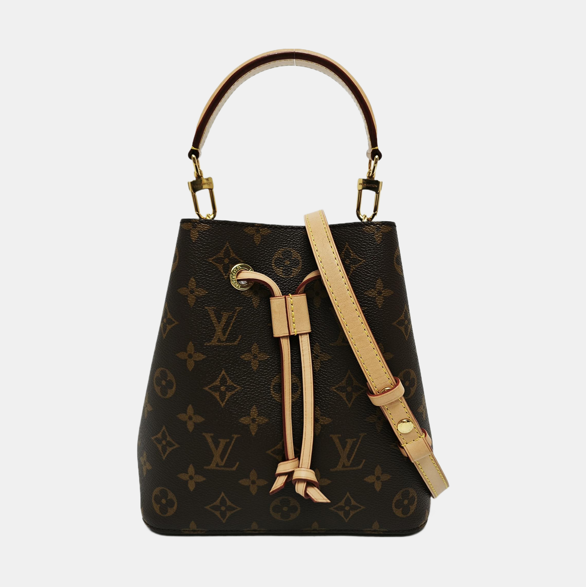 NÉONOÉ BB Monogram Coated Canvas Brown