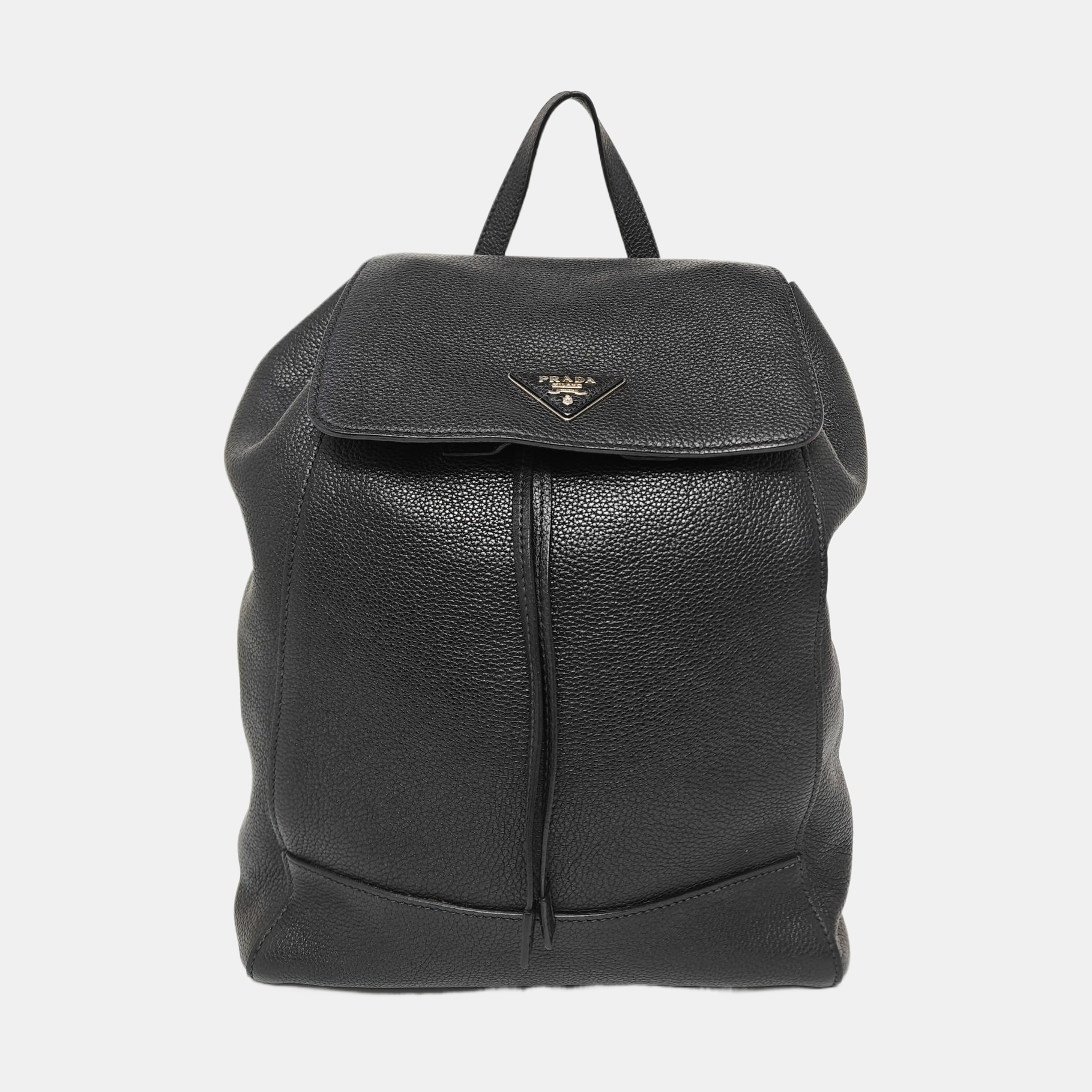 Calfskin Backpack Black