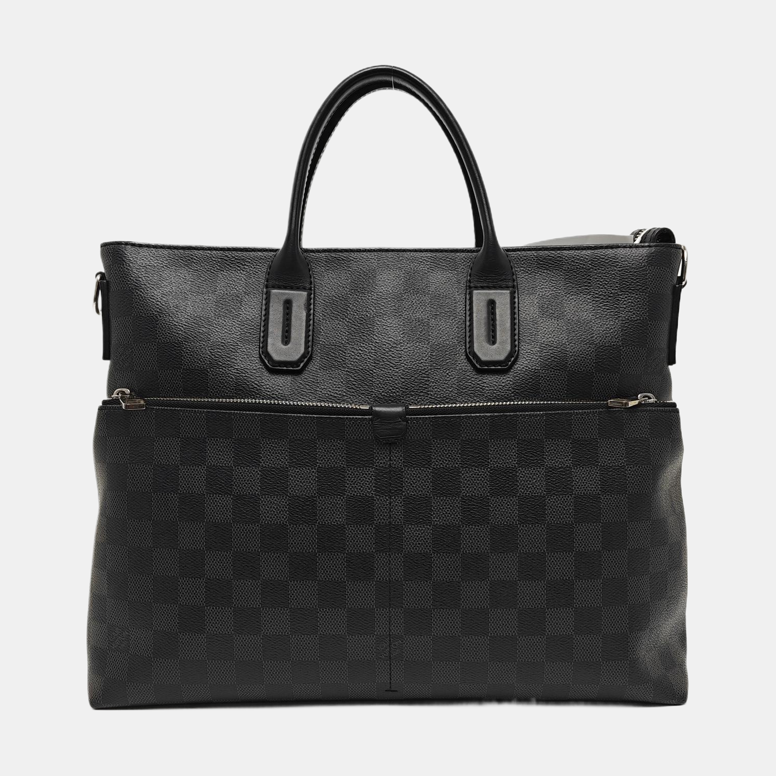 7 DAYS A WEEK Damier Graphite Coated Canvas Gray