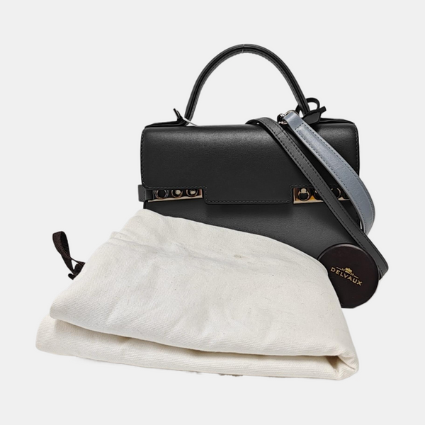 Tempête Small Calfskin Gray