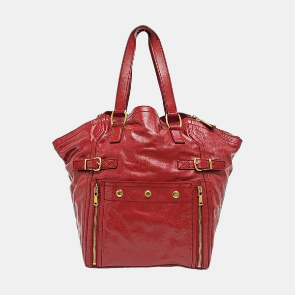 DOWNTOWN CABAS Calfskin Red