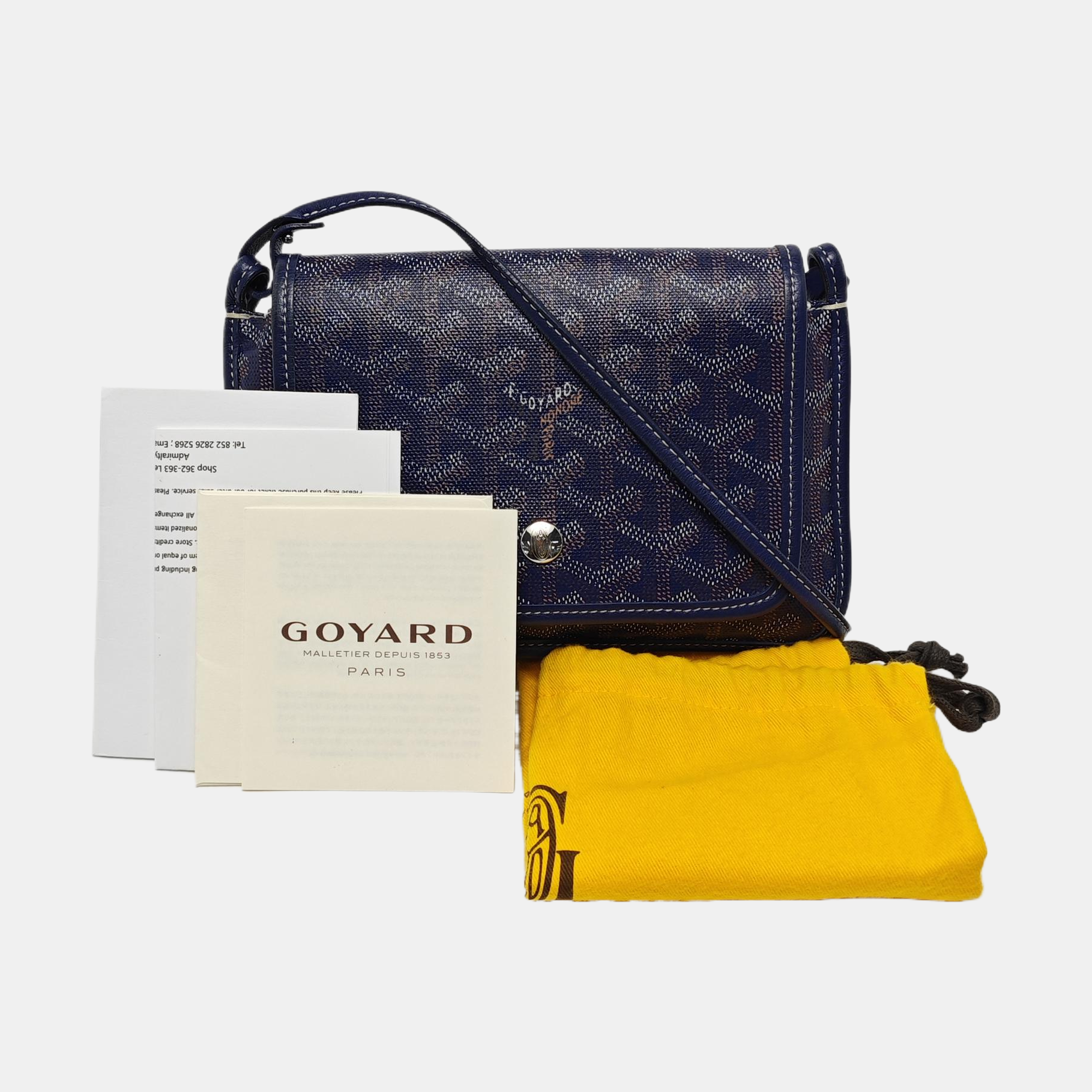 Plumet Coated Canvas Blue