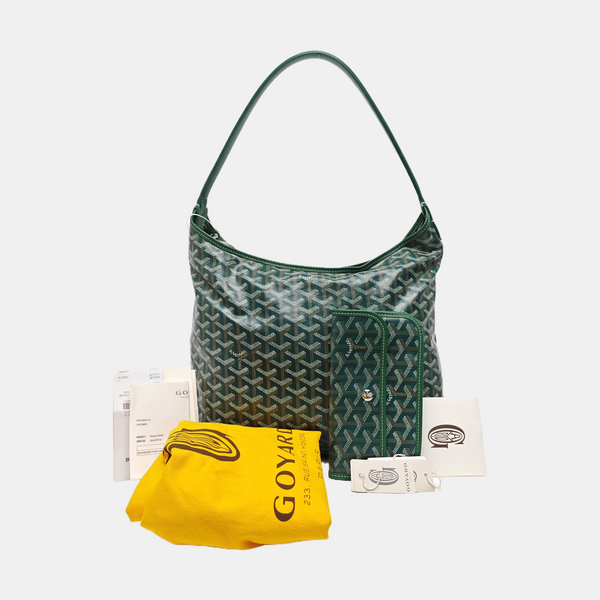 Hobo Coated Canvas Green