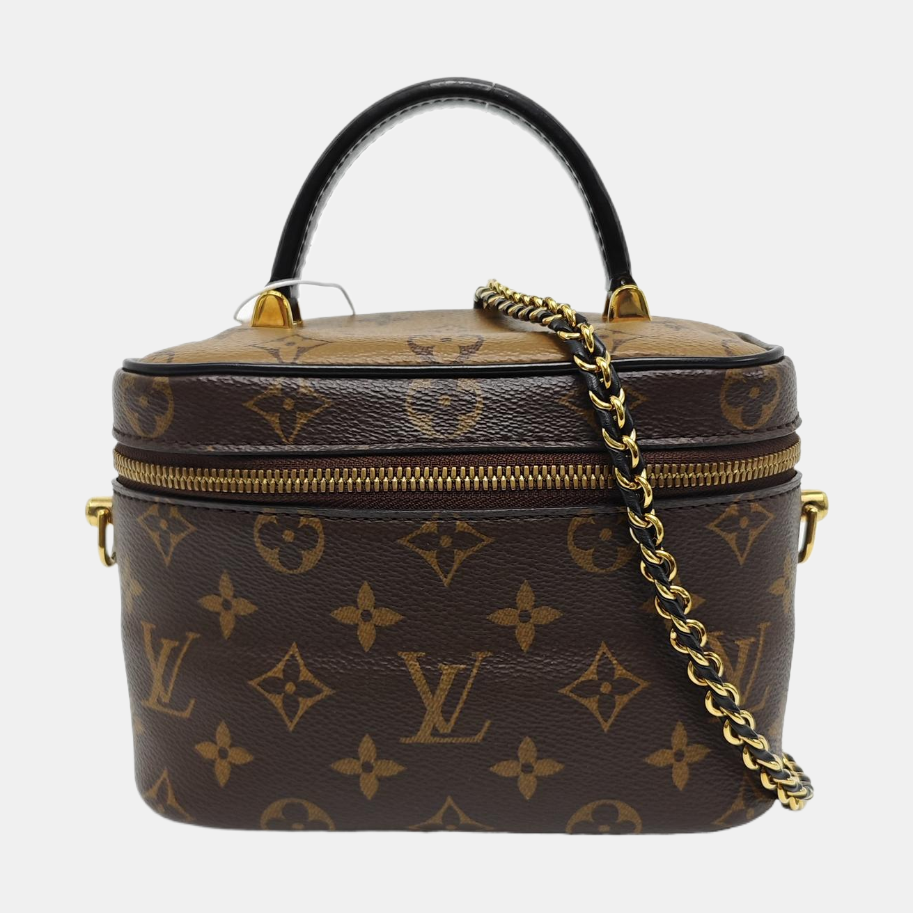 NICE Mini Monogram Coated Canvas Brown