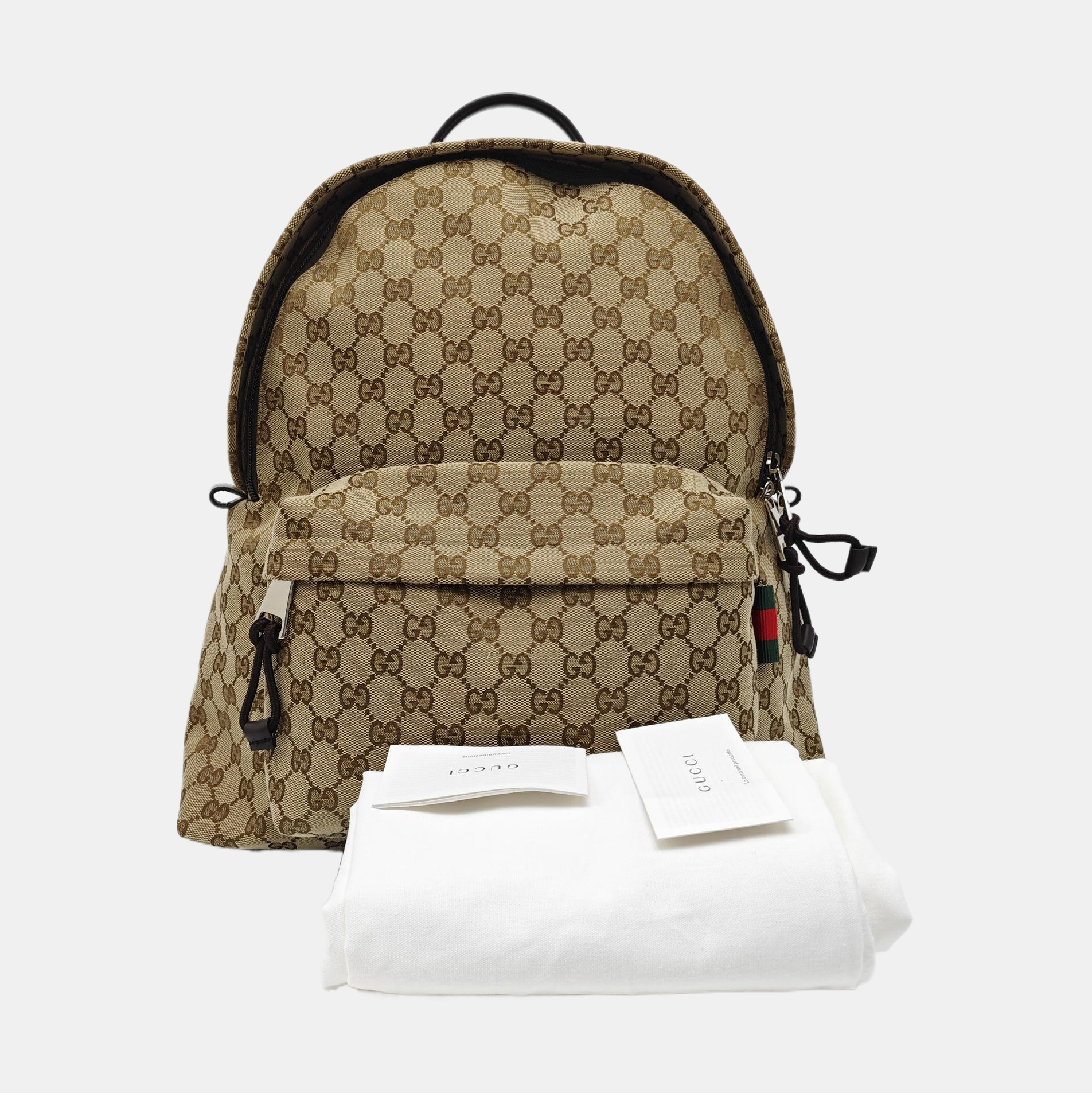 Canvas Backpack Beige