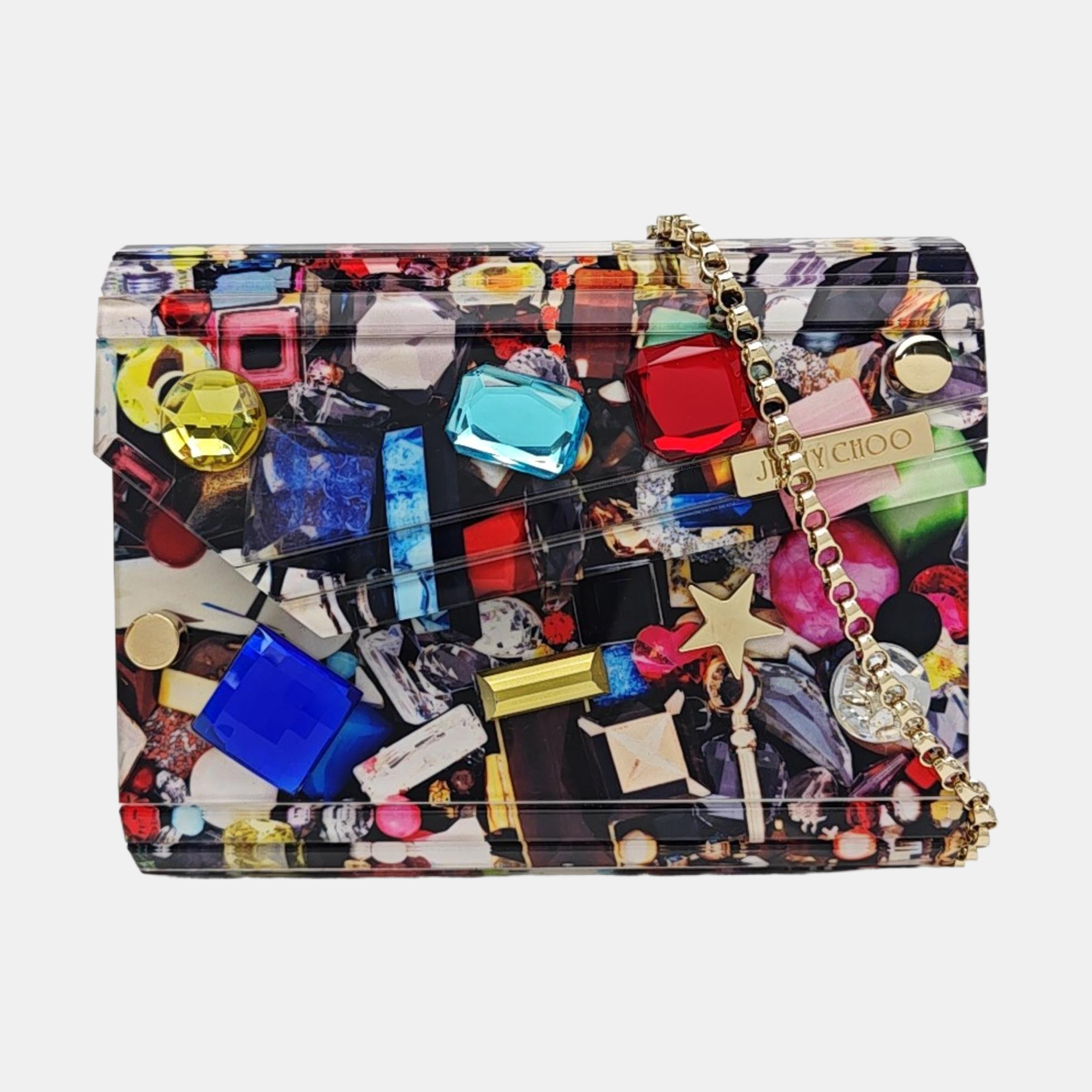 Special Material Crossbody Bag Multicolor