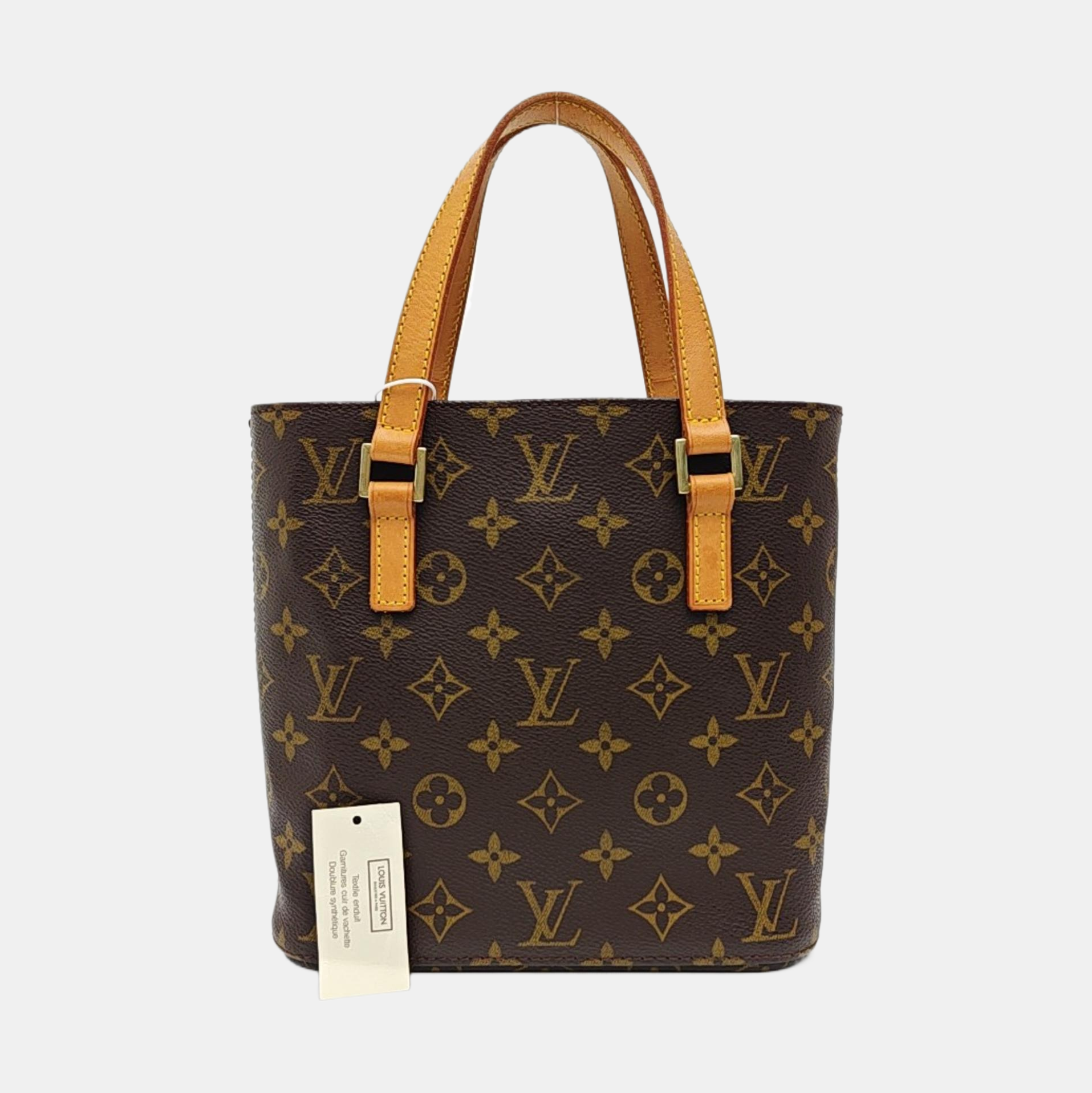 VINTAGE VAVIN PM Monogram Coated Canvas Brown