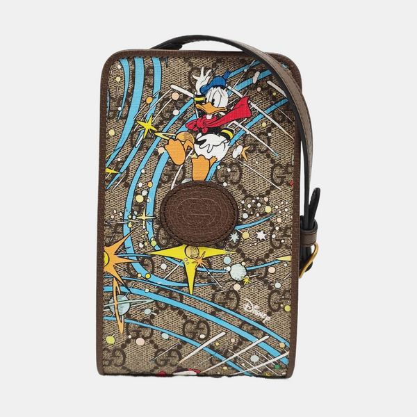 Disney X Gucci Monogram Coated Canvas Beige