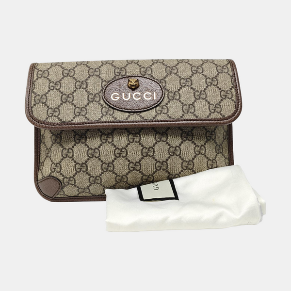 Neo Vintage Monogram Coated Canvas Beige