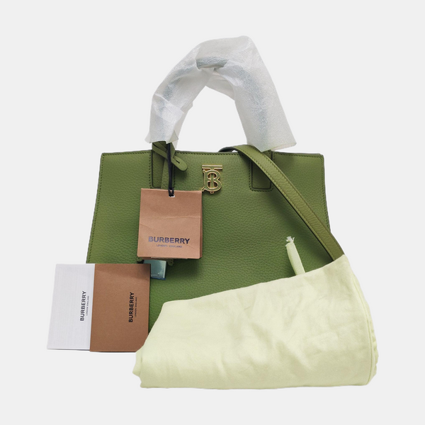 Frances Mini Calfskin Green