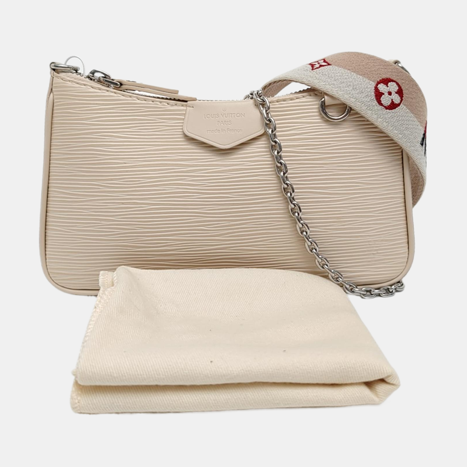 EASY POUCH ON STRAP Epi Beige