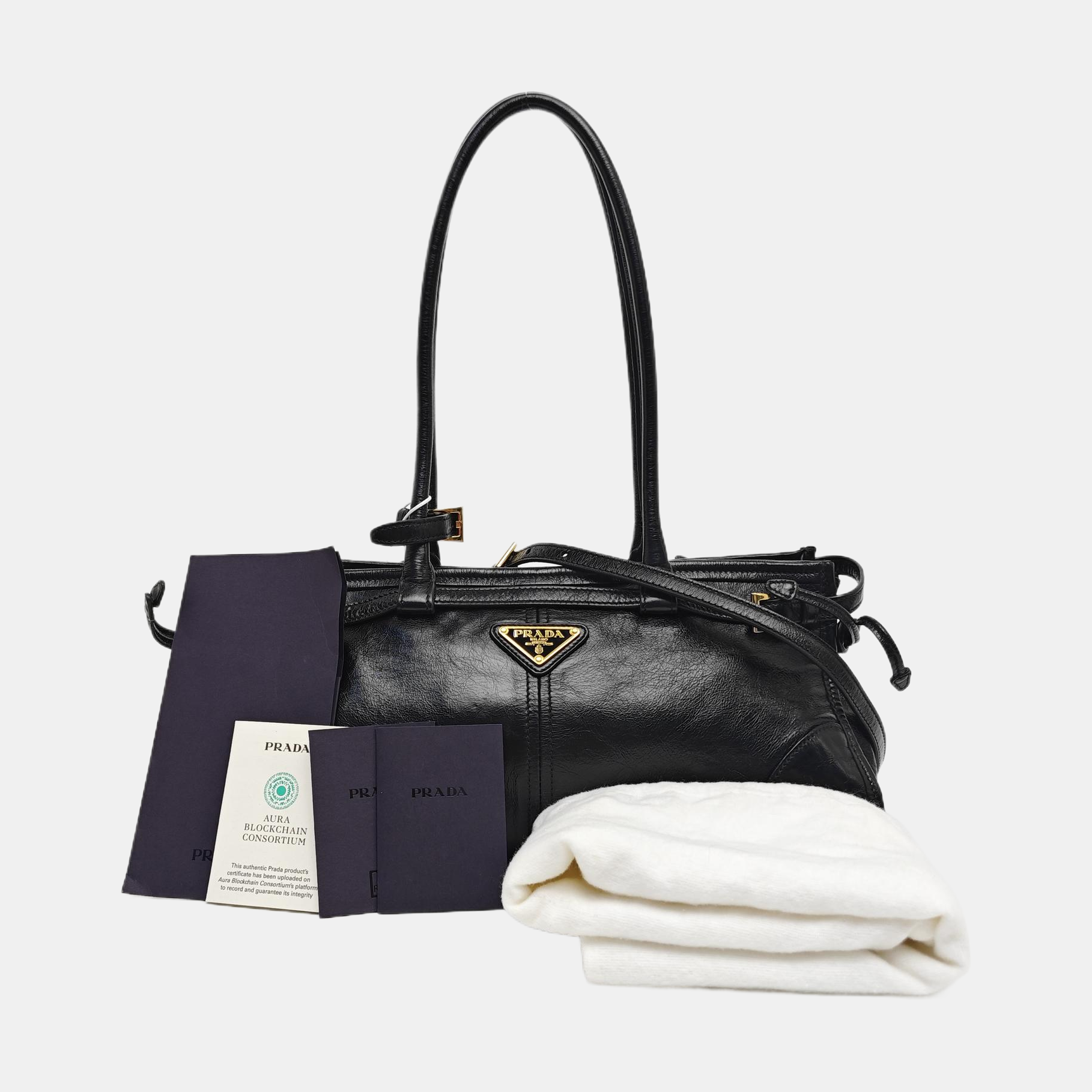 Bonnie Medium Calfskin Black