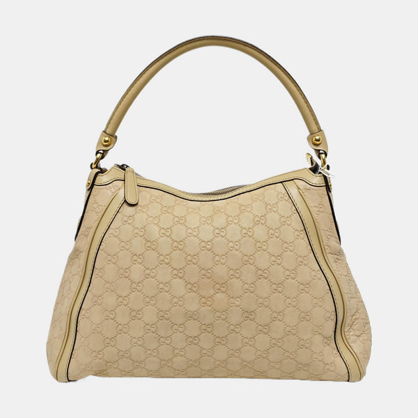 Monogram Calfskin Beige