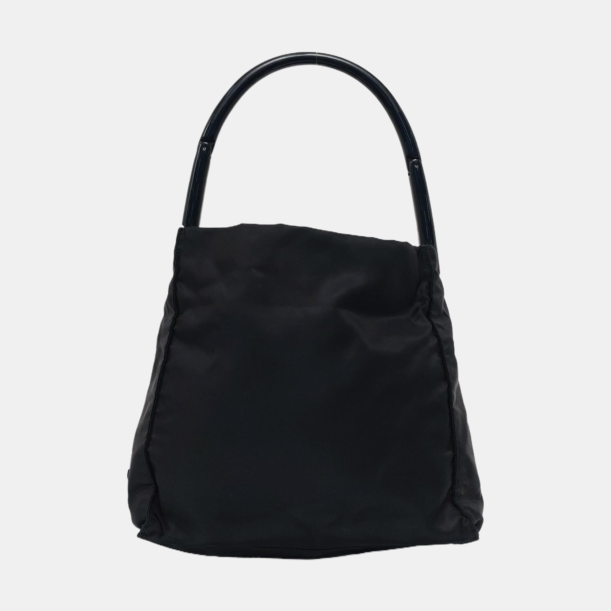 Nylon Tote Bag Black