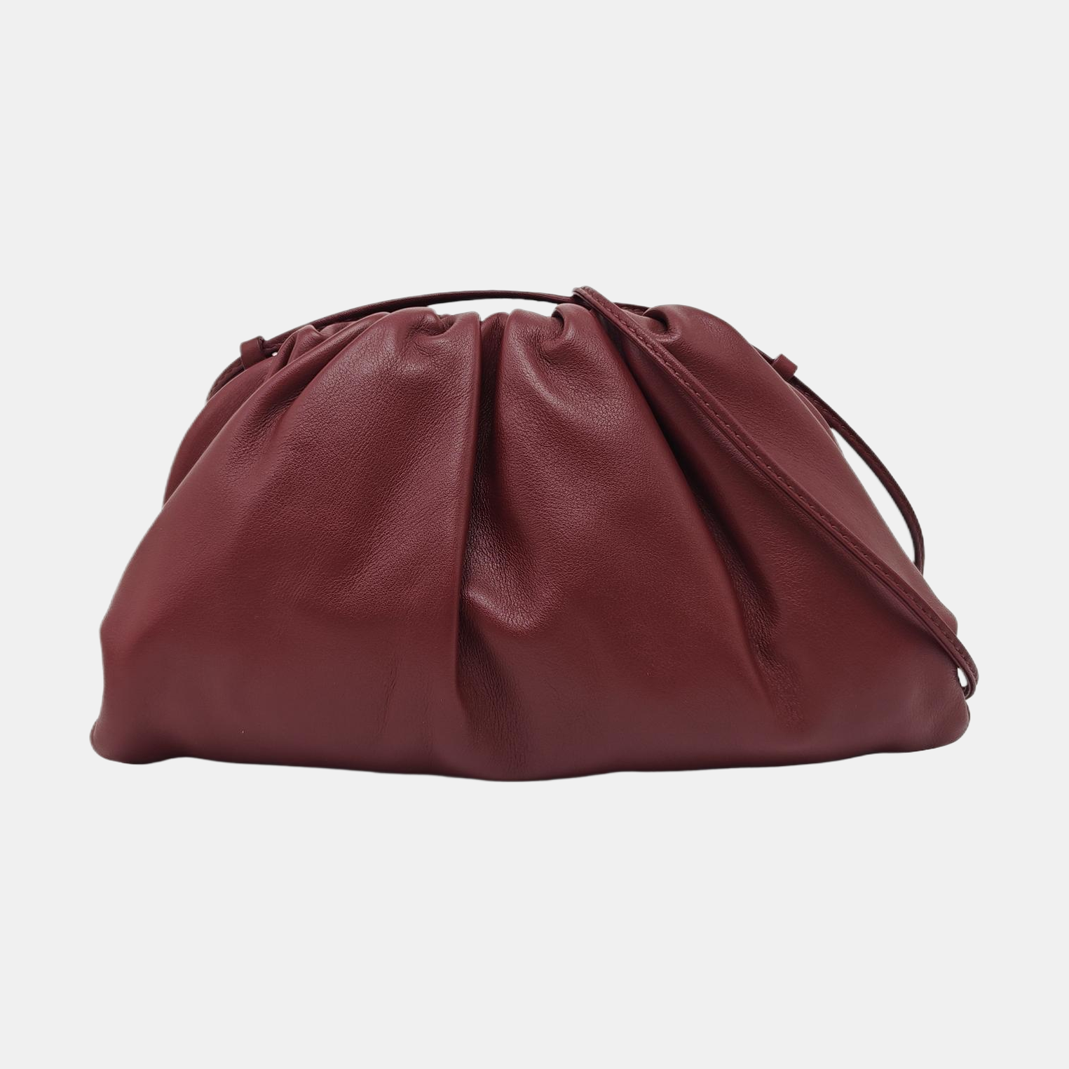 The Pouch Mini Calfskin Red