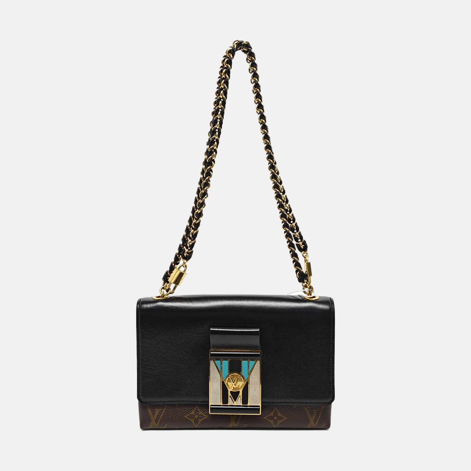 THELMA Monogram Coated Canvas Brown