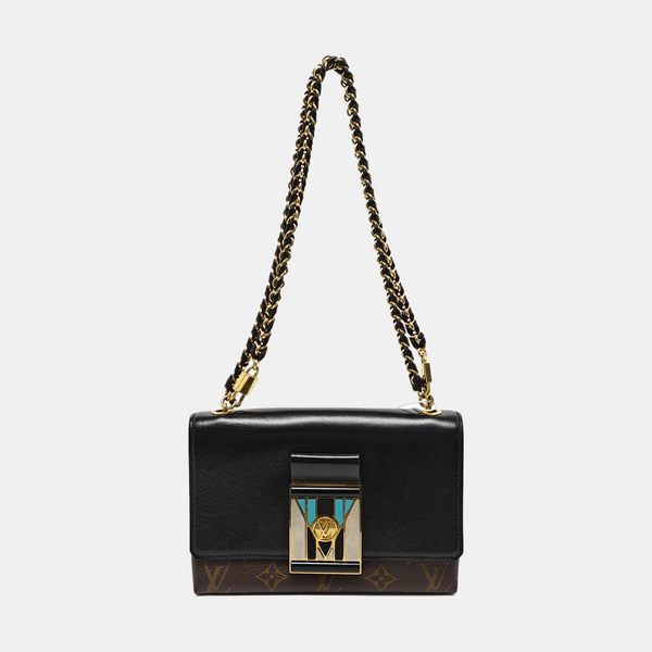 THELMA Monogram Coated Canvas Brown