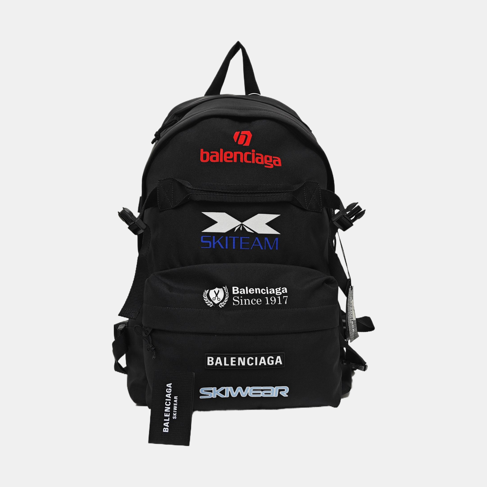 Nylon Backpack Black