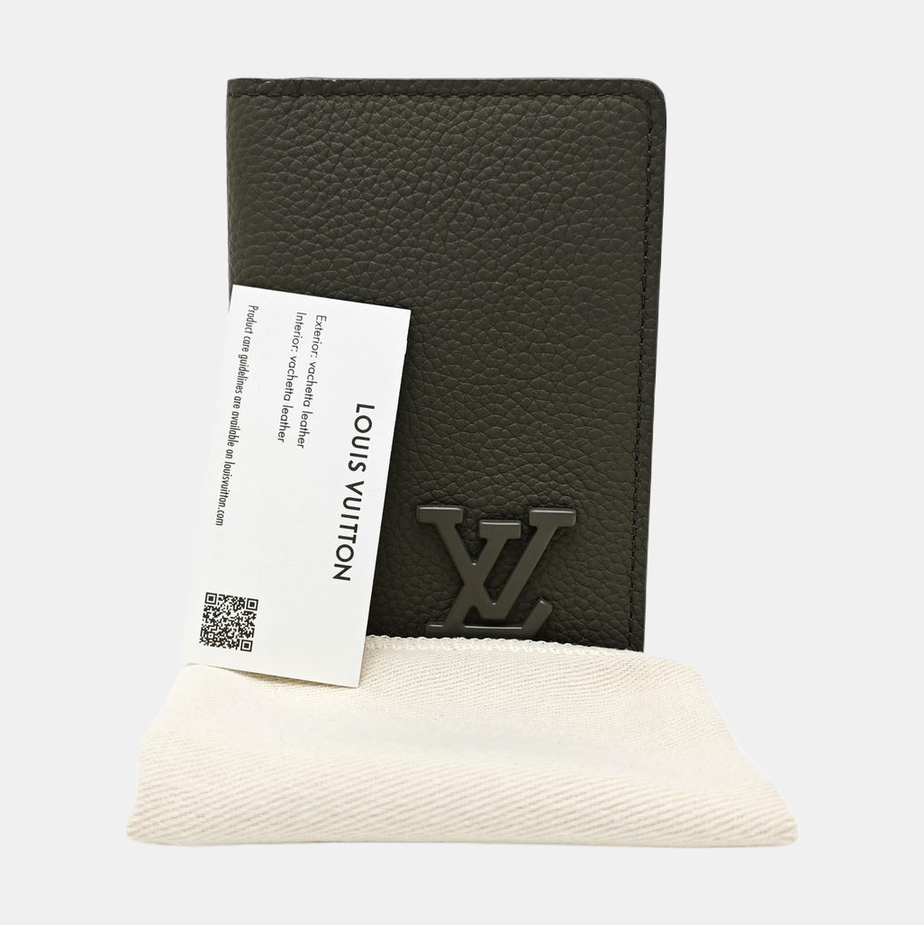 Calfskin Wallet Gray