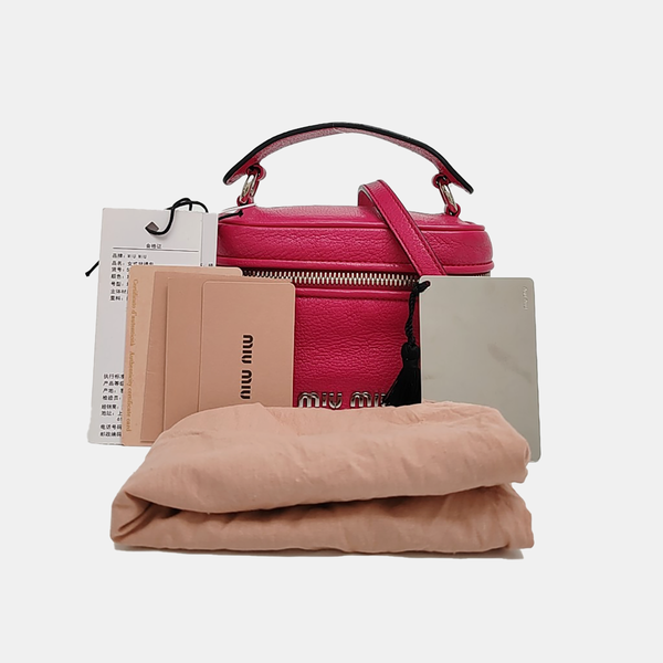 Lambskin Shoulder Bag Red