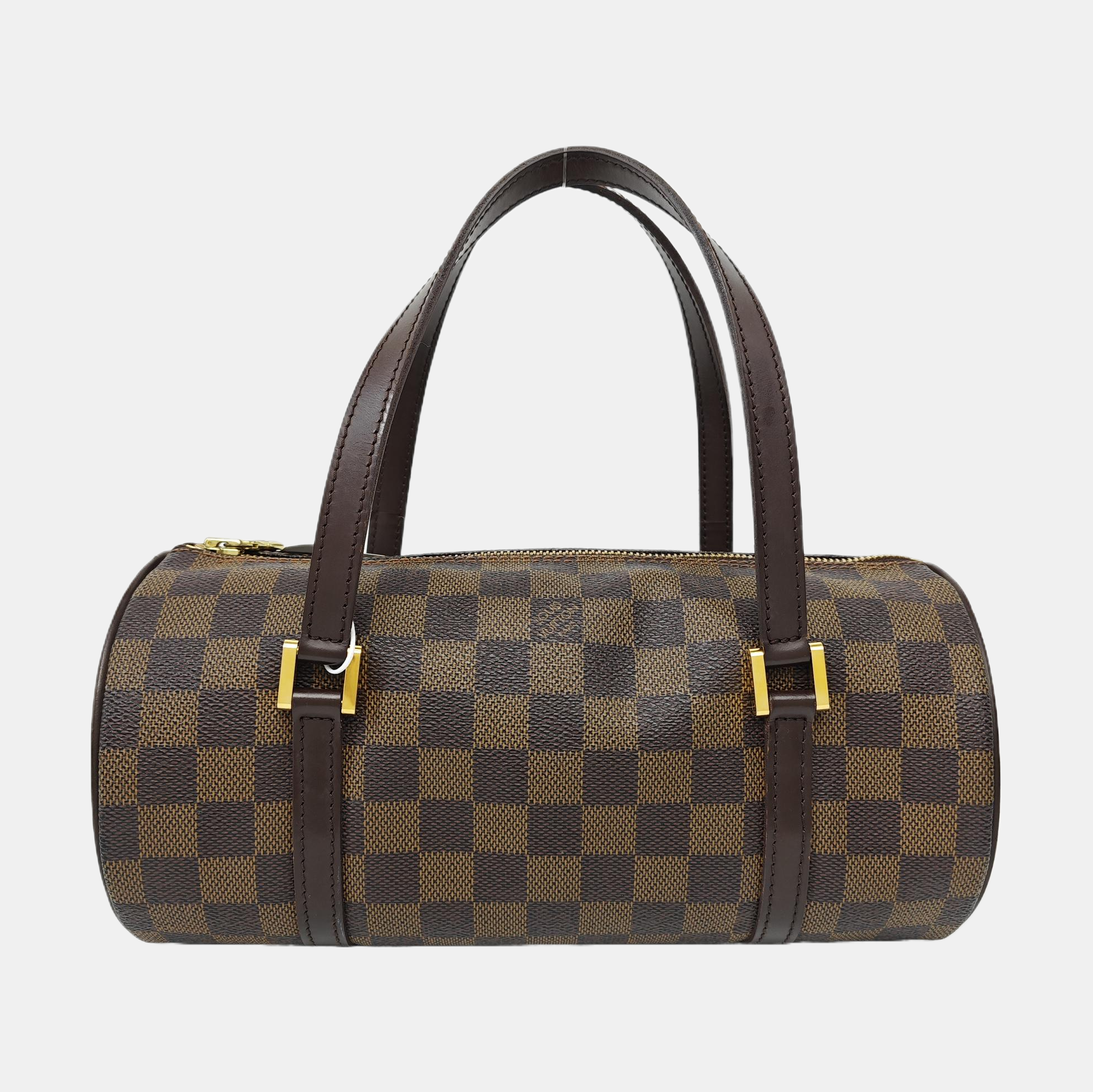 PAPILLON 26 Damier Ebene Coated Canvas Brown